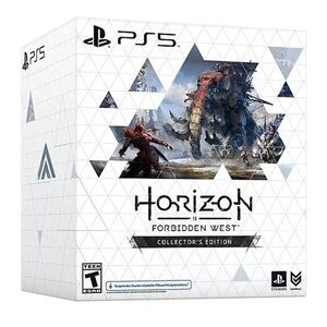 Horizon Forbidden West PS5 Collector's Edition - White and Black